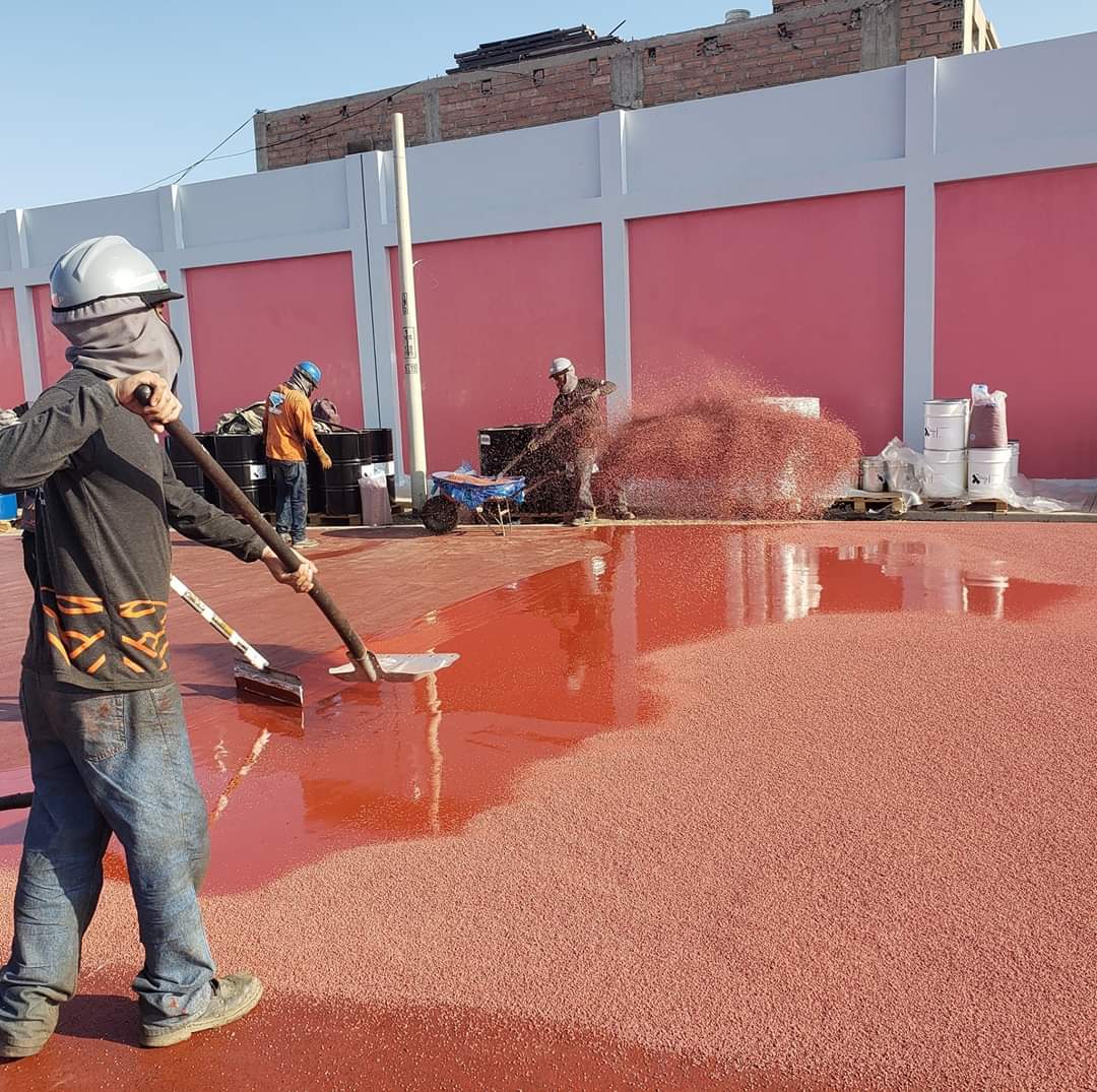 Thảm cao su đường chạy điền kinh