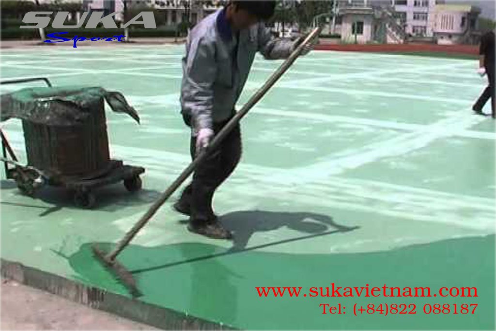 Bán thảm sân bóng rổ