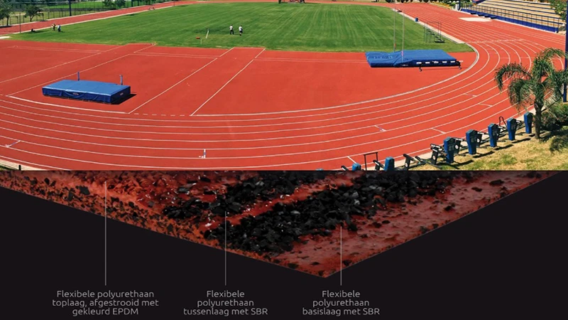 Đường chạy điền kinh tiêu chuẩn Olympic của Herculan