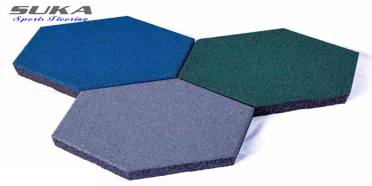 Gạch cao su cho sân vườn