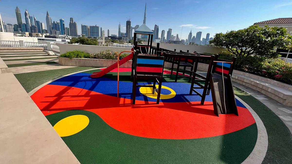 Thảm cao su ngoài trời