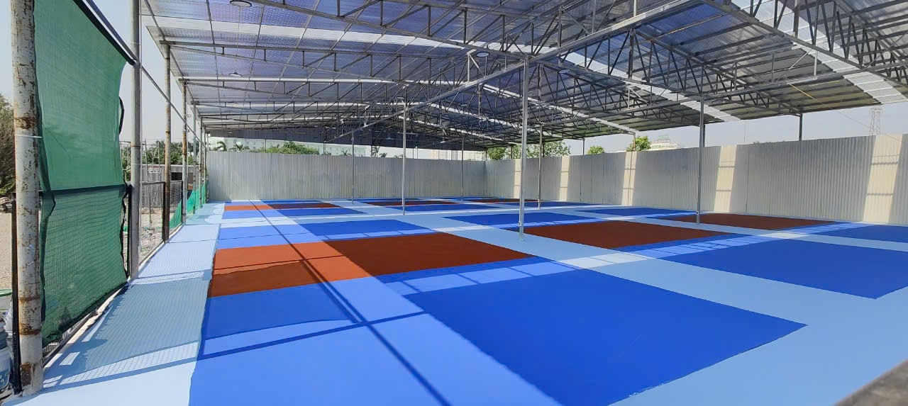 Thi công sơn sân Pickleball tại Đà Nẵng
