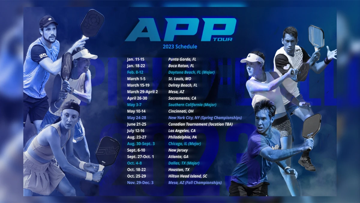 APP Tour Pickleball Championship là giải đấu cho nhiều người chơi trình độ khác nhau tham gia