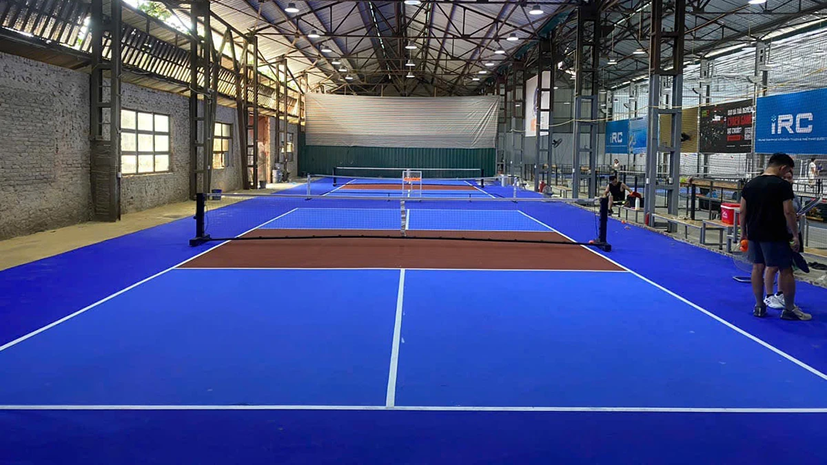 Sơn sân Pickleball có đàn hồi