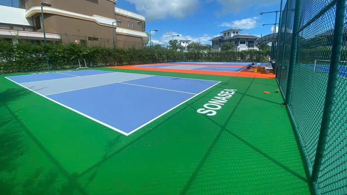 Dự án Sơn sân Pickleball tại Quảng Ninh