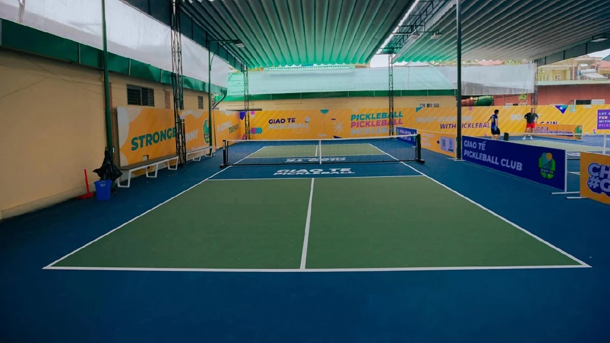 Thi công sân Pickleball tại Nghệ An