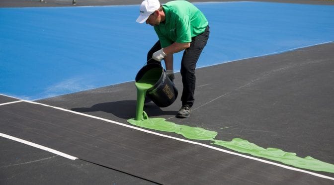 Thi công sân Pickleball tại Hà Nội