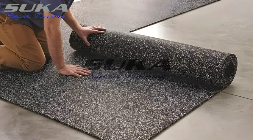 Dịch vụ thi công thảm phòng gym