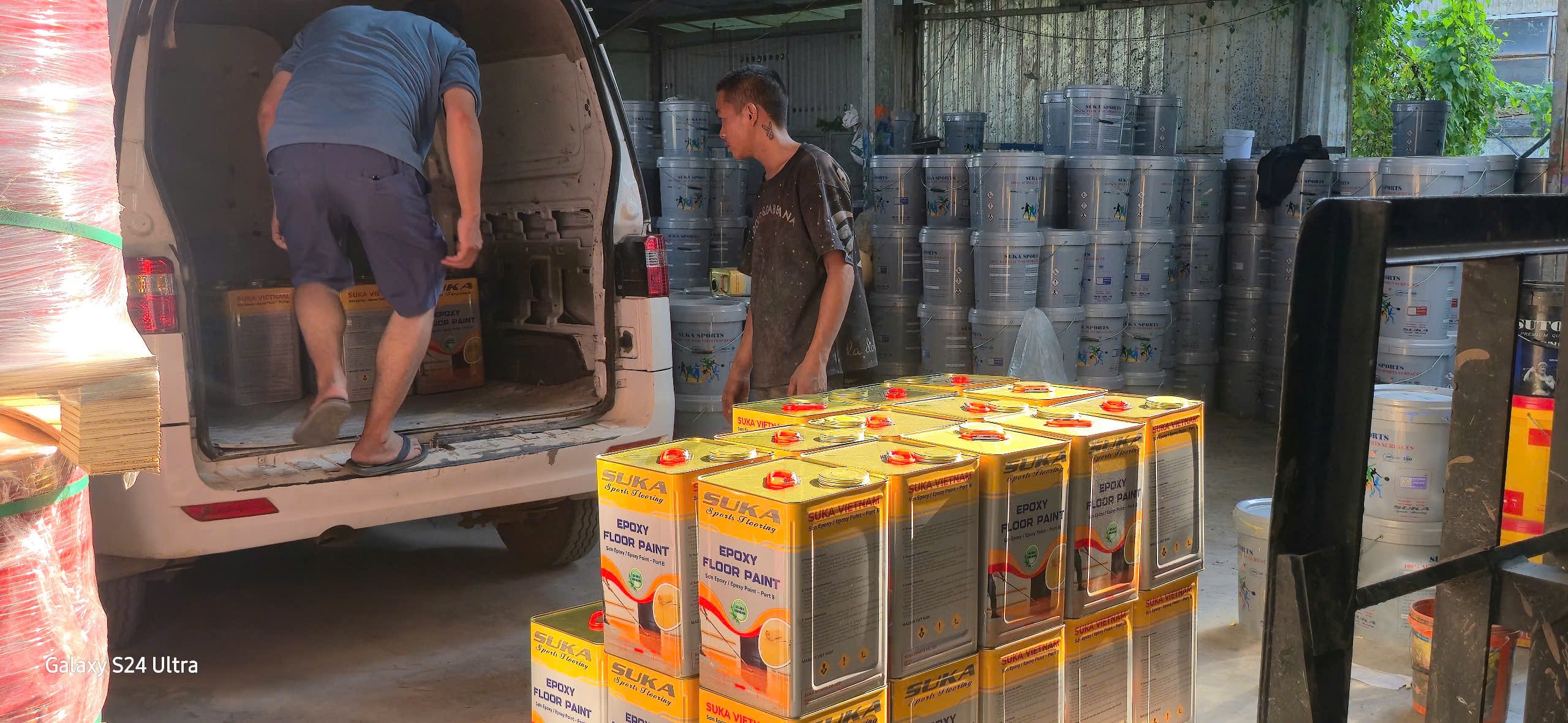 Bảng giá thi công sơn epoxy