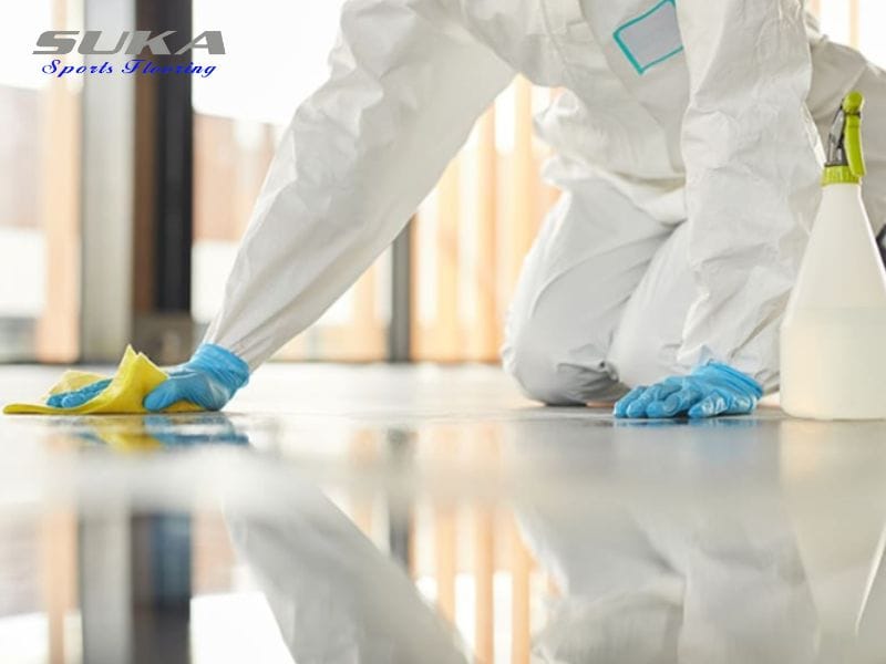 Bảo dưỡng và vệ sinh sàn epoxy đúng cách