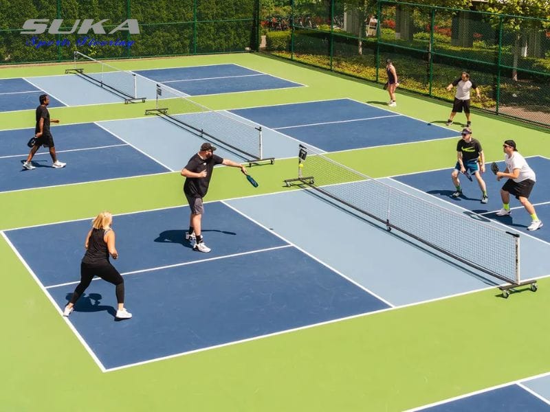 quy định an toàn khi thi công sơn sân pickleball