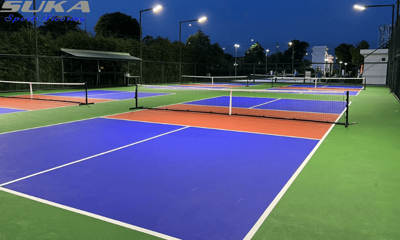 Tiêu chí nhận biết nhà thầu sơn sân pickleball uy tín