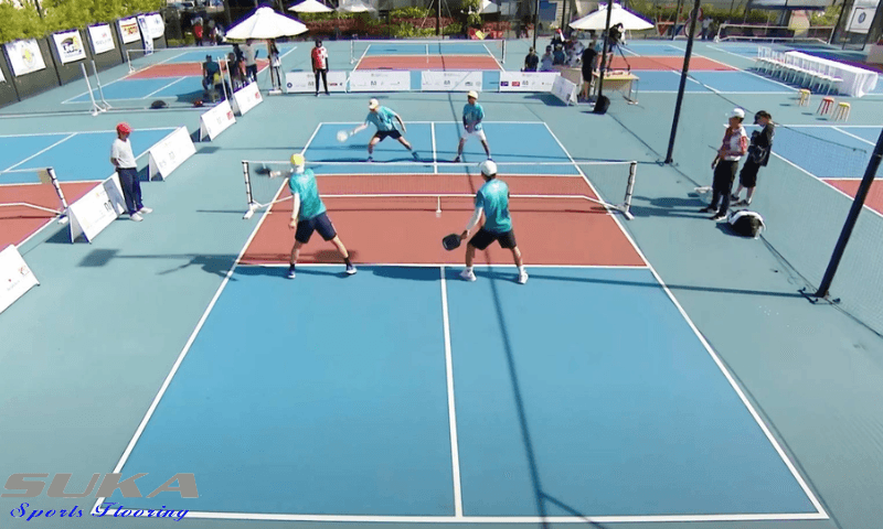 Gợi ý thi công và bảo dưỡng sau khi sơn sân pickleball ngoài trời