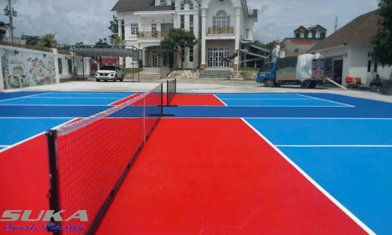 Cách bảo vệ lớp sơn sân pickleball trước tác động thời tiết