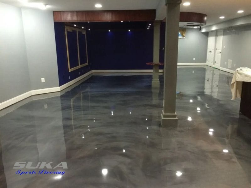 Xu hướng sàn epoxy trang trí cho nhà ở và showroom