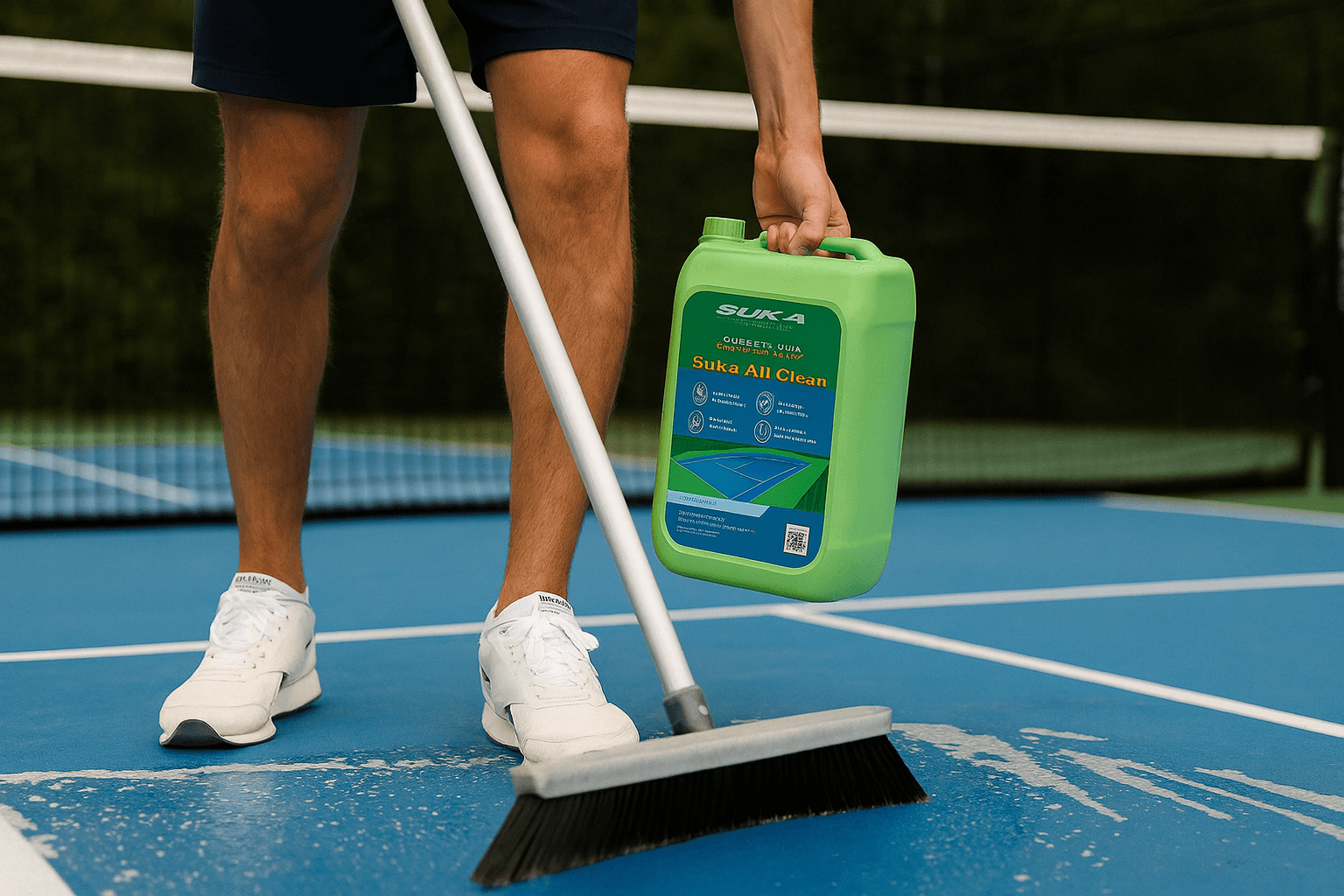 Chất tẩy rửa mặt sân Pickleball 5