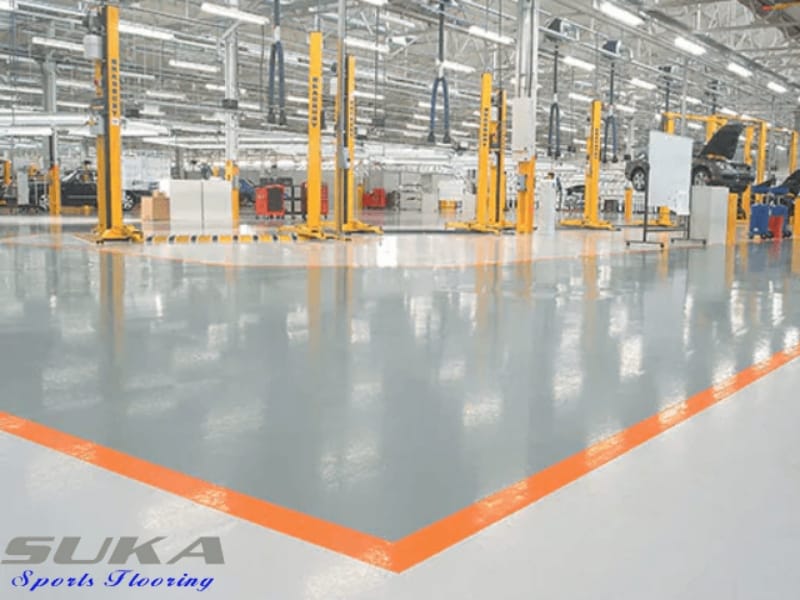 Chọn màu sơn sàn xưởng