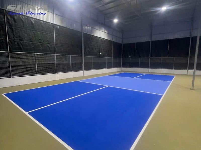 Vật liệu sân Pickleball