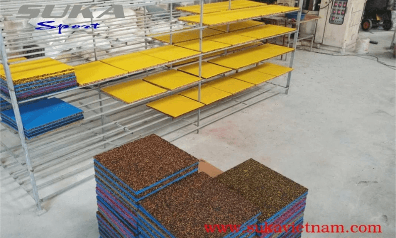 Độ dày gạch cao su