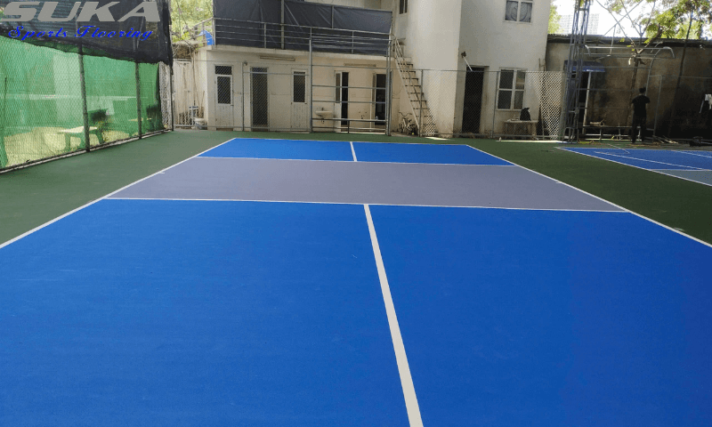 Kích thước thi công sân Pickleball