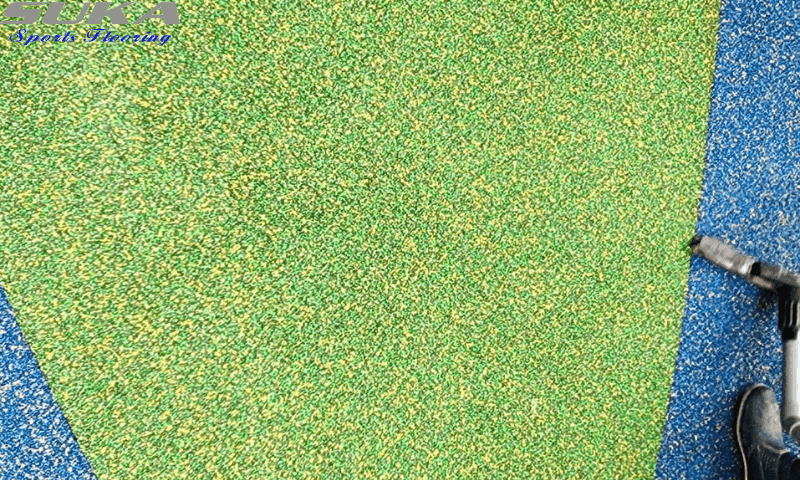 Gạch cao su ngoài trời