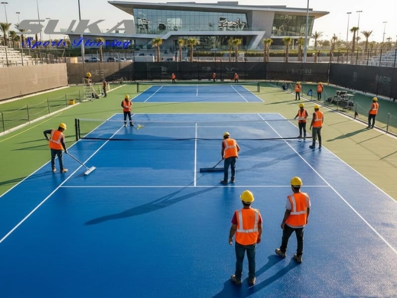 Nhà thầu sân tennis TP HCM