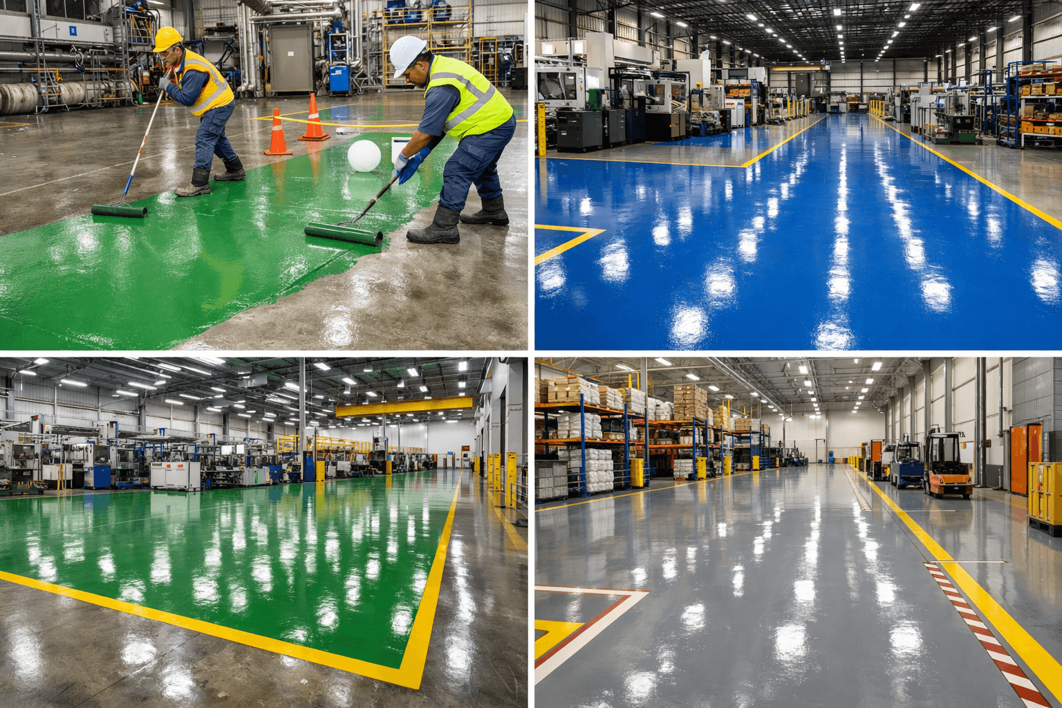 Sơn sàn công nghiệp nhà xưởng