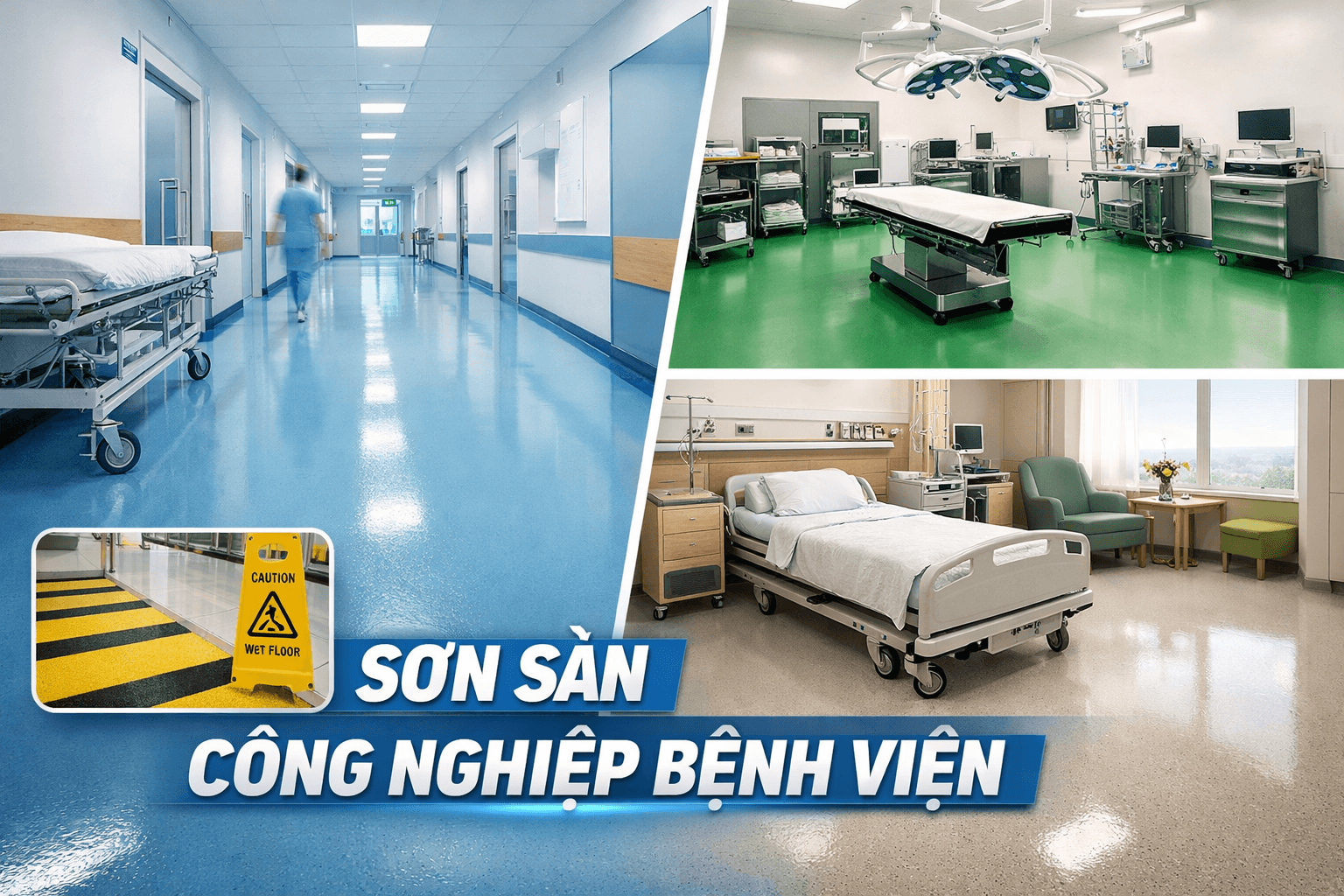 Sơn sàn công nghiệp bệnh viện