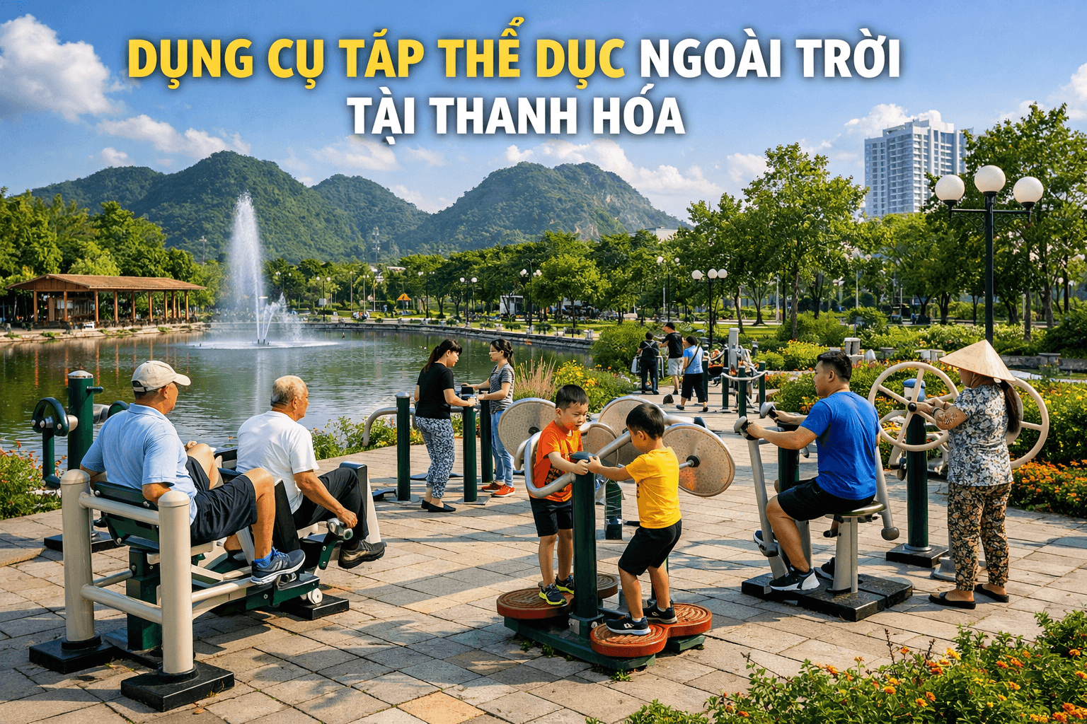 DỤNG CỤ TẬP THỂ DỤC NGOÀI TRỜI TẠI THANH HÓA